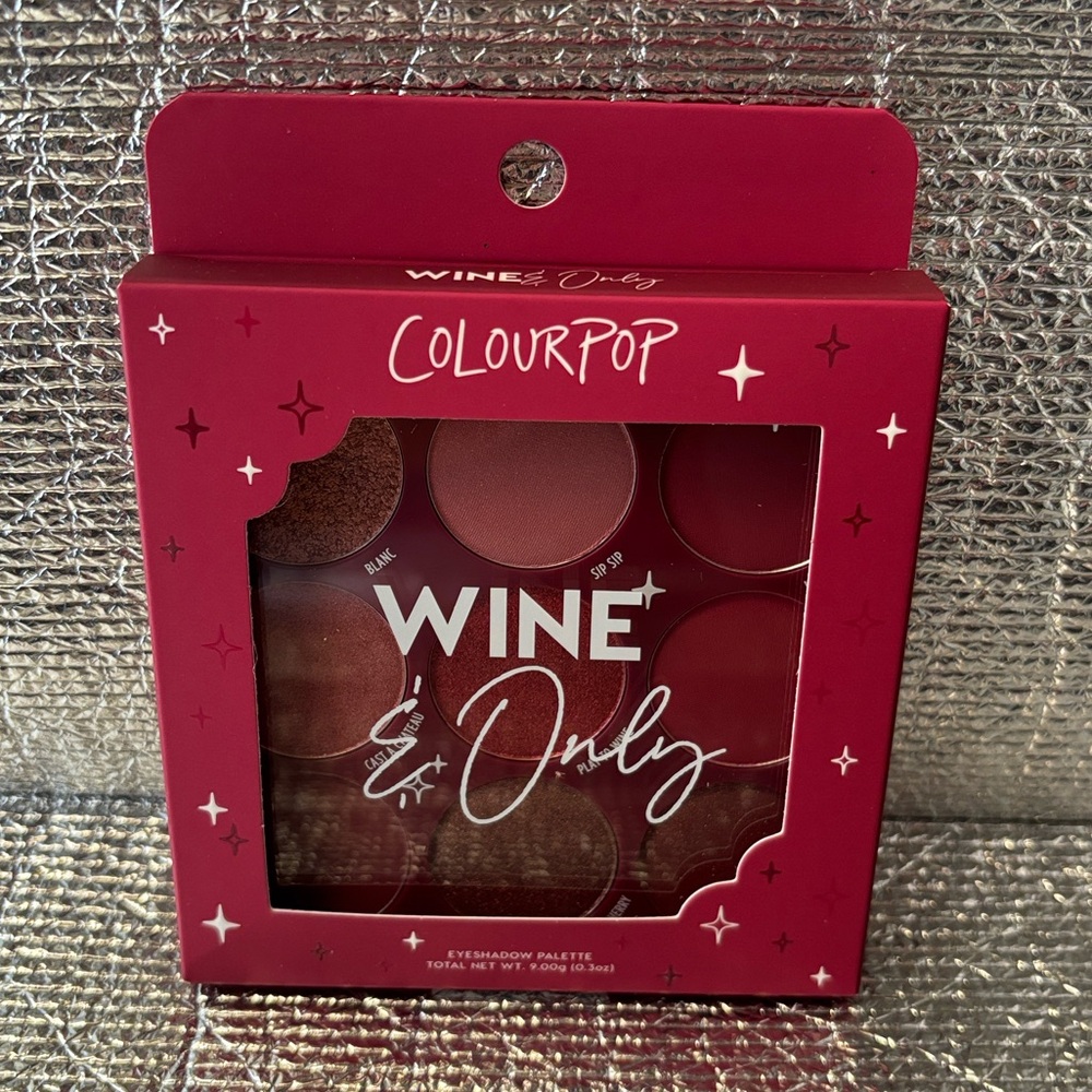 ColourPop Wine & Only Eyeshadow Palette - Rich Reds